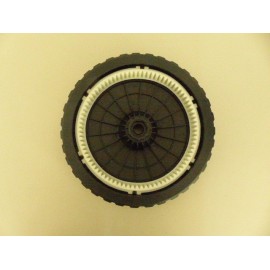 Roue arrière avec anneau transmission tondeuse Hecht