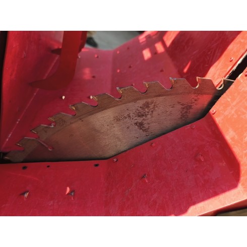 Occasion - Scie à bascule thermique 700 mm – 15 CV – Coupe bois de chauffage Ø 270 mm