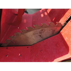 Occasion - Scie à bascule thermique 700 mm – 15 CV – Coupe bois de chauffage Ø 270 mm