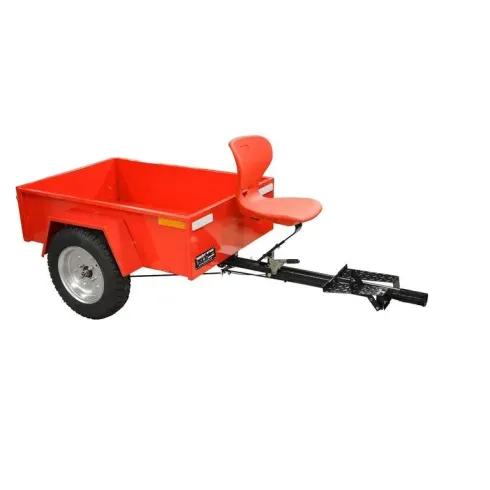 Remorque avec siège pour motoculteur H7100