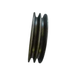 Poulie double palier scie thermique moyeu 28MM Hecht