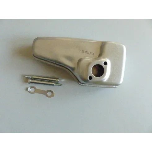 Pot échappement B+S tondeuse moteur thermique Hecht