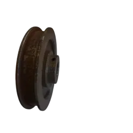 Poulie déportée pour motoculteur moyeu de 20 mm
