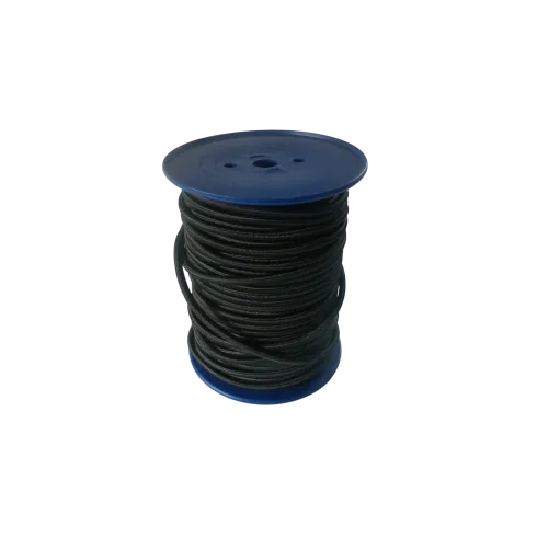 Sangle de bâche noir 80m diamètre 8mm