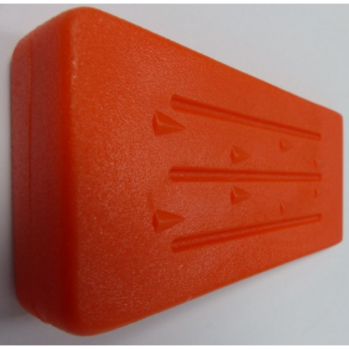 Coin d’abattage plastique 230x70x30 mm