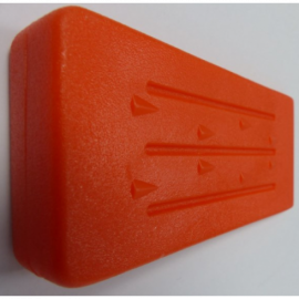 Coin d’abattage plastique 230x70x30 mm