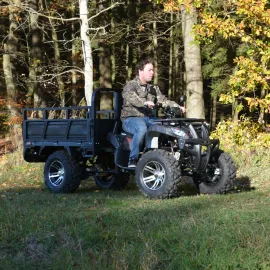 Quad utilitaire électrique HECHT FARMIS 72 V/52 Ah 3000 W 475 kg de charge