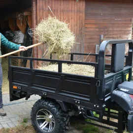 Quad utilitaire électrique HECHT FARMIS 72 V/52 Ah 3000 W 475 kg de charge