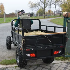 Quad utilitaire électrique HECHT FARMIS 72 V/52 Ah 3000 W 475 kg de charge