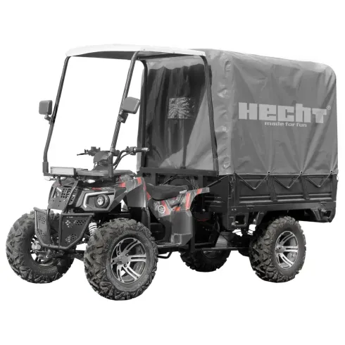 Quad utilitaire électrique HECHT CARGO 72 V / 62 Ah 3000 W homologué route 320 kg de charge