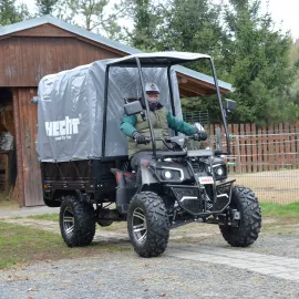 Quad utilitaire électrique HECHT CARGO 72 V / 62 Ah 3000 W homologué route 320 kg de charge
