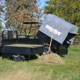 Quad utilitaire électrique HECHT CARGO 72 V / 62 Ah 3000 W homologué route 320 kg de charge