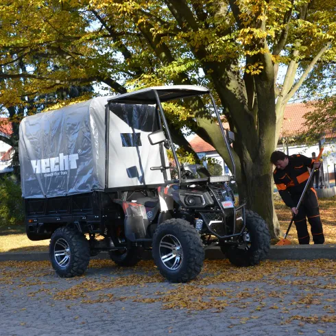 Quad utilitaire électrique HECHT CARGO 72 V / 62 Ah 3000 W homologué route 320 kg de charge