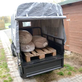 Quad utilitaire électrique HECHT CARGO 72 V / 62 Ah 3000 W homologué route 320 kg de charge