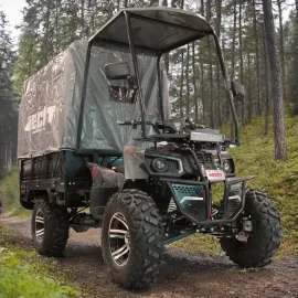 Quad utilitaire électrique HECHT CARGO 72 V / 62 Ah 3000 W homologué route 320 kg de charge