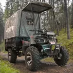 Quad utilitaire électrique HECHT CARGO 72 V / 62 Ah 3000 W homologué route 320 kg de charge