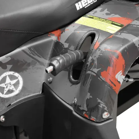 Quad utilitaire électrique HECHT CARGO 72 V / 62 Ah 3000 W homologué route 320 kg de charge