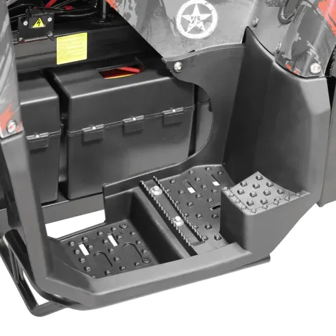 Quad utilitaire électrique HECHT CARGO 72 V / 62 Ah 3000 W homologué route 320 kg de charge