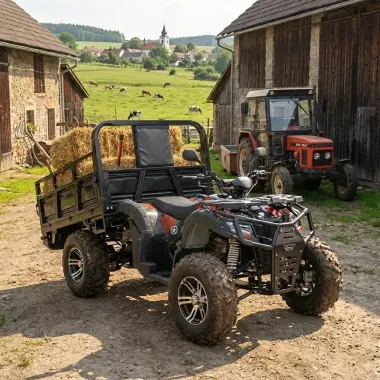 Quad utilitaire essence HECHT COUNTRIS 250 cm³ 11,5 kW benne basculante 600 kg de charge 2