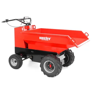 Dumper électrique HECHT 2625 48 V / 45 Ah 500 kg de charge benne hydraulique 260 L