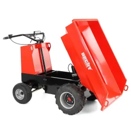 Dumper électrique HECHT 2625 48 V / 45 Ah 500 kg de charge benne hydraulique 260 L