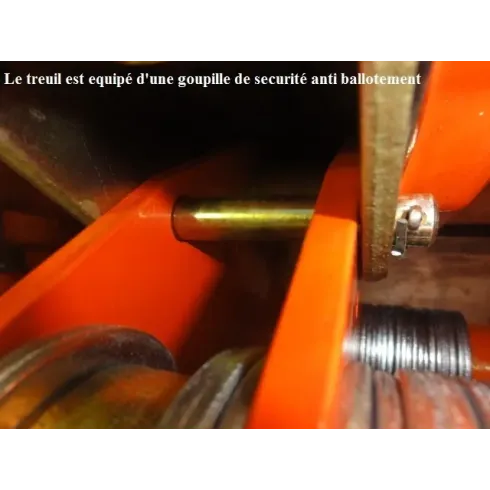 Chariot roulant combiné palan à chaine 1.000 KG HHDD-H1.0-220V
