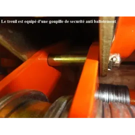 Chariot roulant combiné palan à chaine 1.000 KG HHDD-H1.0-220V