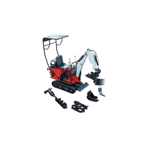 Mini-pelle 800 kg Tauros T08 D – 72 cm de large