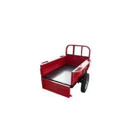 Remorque Tauros ZX18-M500 – 500 kg pour micro-tracteur ZX18 4×4
