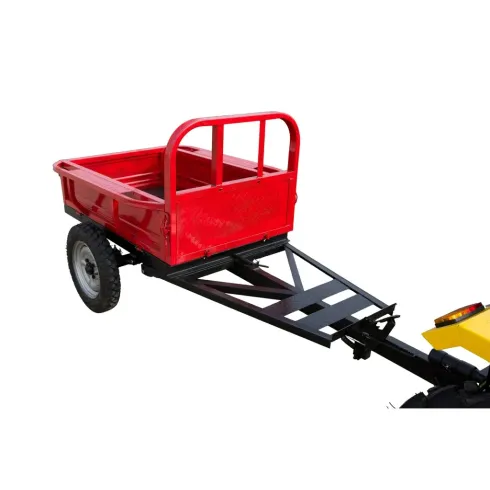 Remorque Tauros ZX18-M500 – 500 kg pour micro-tracteur ZX18 4×4
