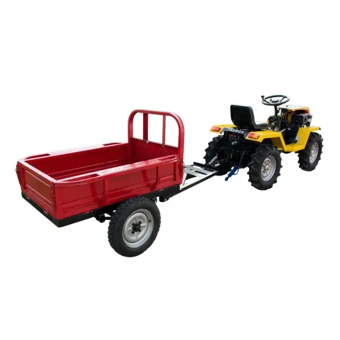 Remorque Tauros ZX18-M500 – 500 kg pour micro-tracteur ZX18 4×4