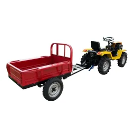 Remorque Tauros ZX18-M500 – 500 kg pour micro-tracteur ZX18 4×4