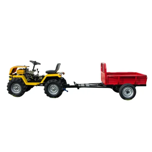 Remorque Tauros ZX18-M500 – 500 kg pour micro-tracteur ZX18 4×4