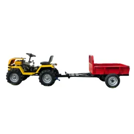 Remorque Tauros ZX18-M500 – 500 kg pour micro-tracteur ZX18 4×4