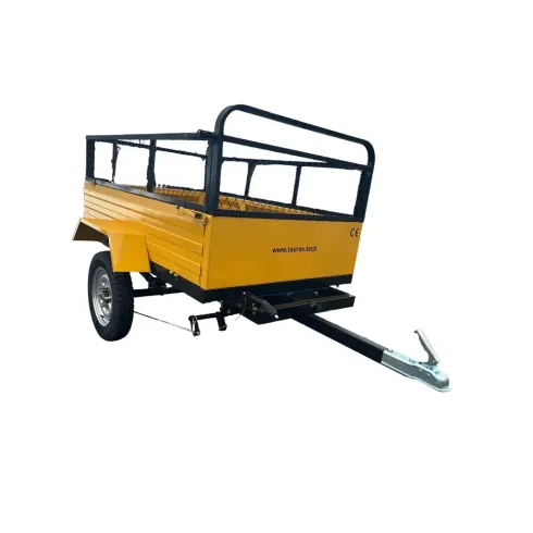 Remorque Tauros ZX18-V600 – 600 kg pour micro-tracteur ZX18 4×4