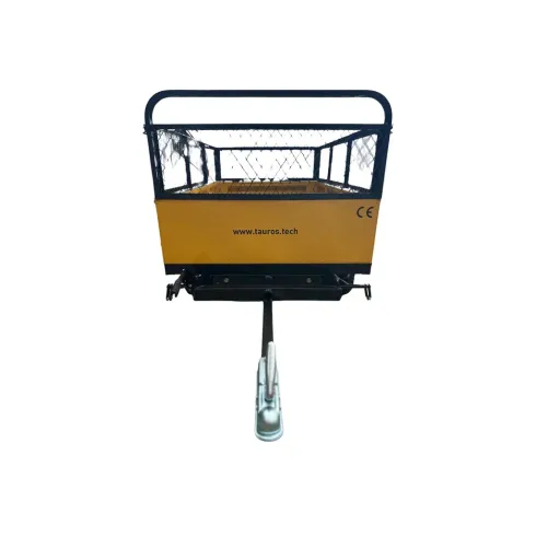 Remorque Tauros ZX18-V600 – 600 kg pour micro-tracteur ZX18 4×4