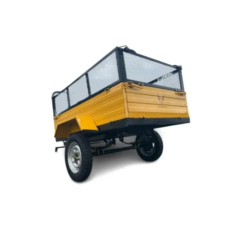 Remorque Tauros ZX18-V600 – 600 kg pour micro-tracteur ZX18 4×4