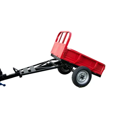 Remorque Tauros ZX18-V1500 – 750 kg pour micro-tracteurs ZX18 / ZX25