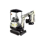 Mini-pelle Tauros T15 K3 – 1 500 kg – Kubota 10,2 kW – chenilles ajustables