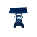 Micro-tracteur Tauros LX504 4×4 – 50 ch, homologué route