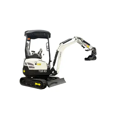 Mini-pelle Tauros T18 K3 – Kubota D722, 1 800 kg 2