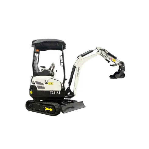 Mini-pelle Tauros T18 K3 – Kubota D722, 1 800 kg