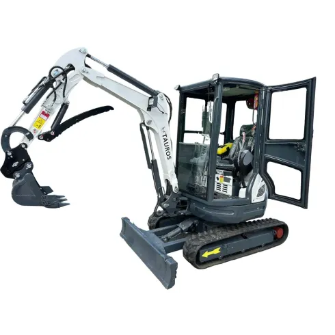 Mini-pelle Tauros T25 K / T25 PRO – Kubota D1105, 2 500 kg