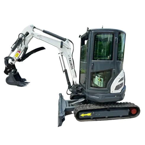 Mini-pelle Tauros T25 K / T25 PRO – Kubota D1105, 2 500 kg