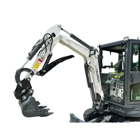 Mini-pelle Tauros T25 K / T25 PRO – Kubota D1105, 2 500 kg